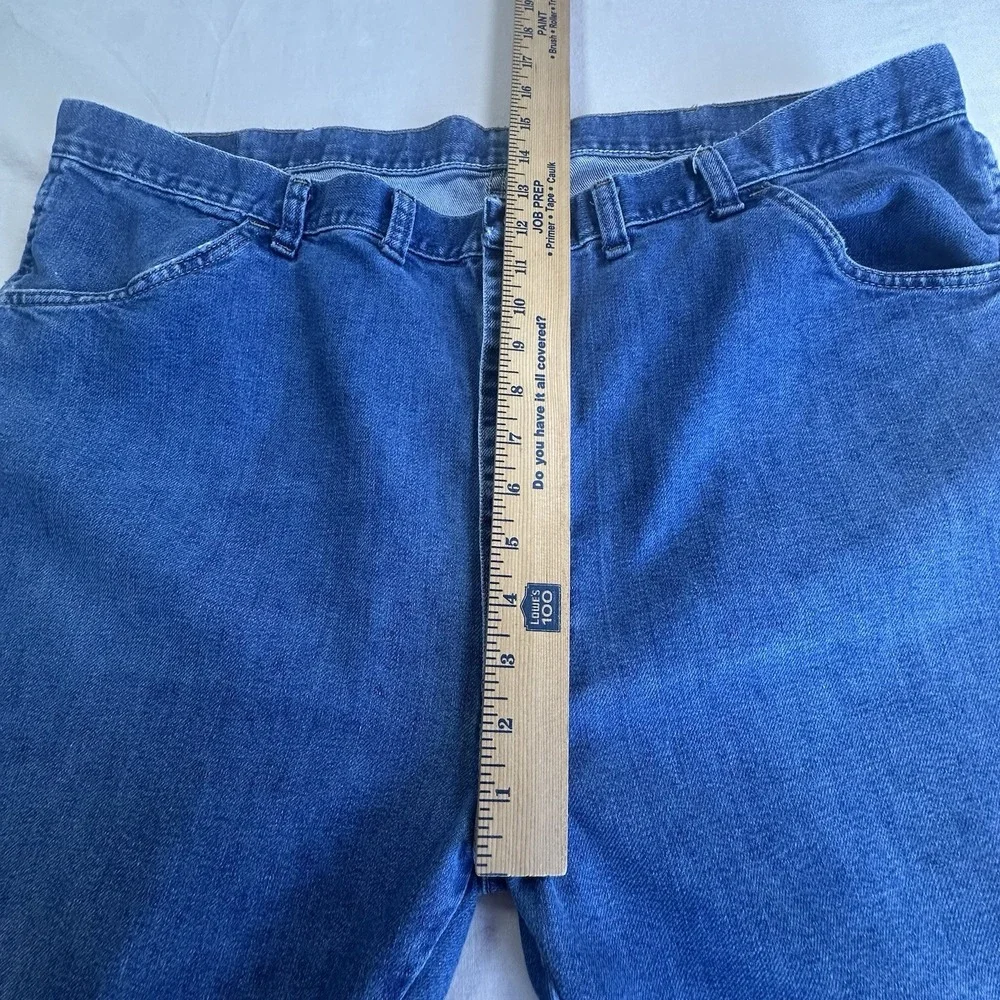 Wrangler Jeans Regular Fit Mens Size‎ 44x30 Blue Denim Straight Leg Msre 42x28